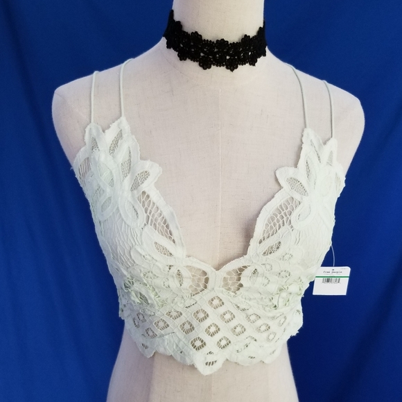 NEW!Free People L lace Adella bralette - Picture 3 of 9